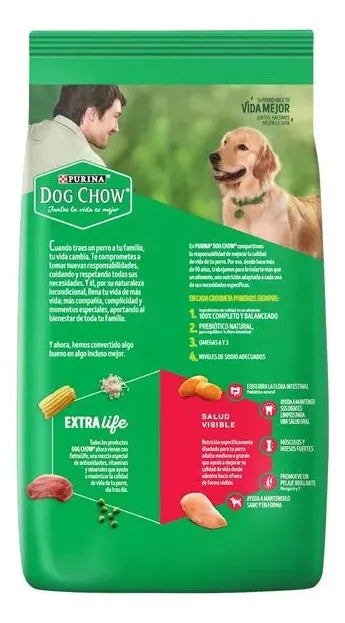 Purina Dog Chow Croqueta Adulto Razas Mediana Y Grande 25 Kg