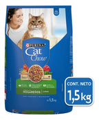 Croquetas Para Gato Adulto De Carne 1.5kg Cat Chow Hogareños