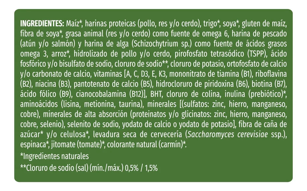 Croquetas Para Gato Adulto De Carne 1.5kg Cat Chow Hogareños