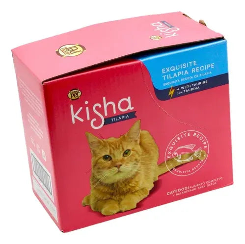 Grand Pet Caja Kisha Tilapia 10 Sobres 85g