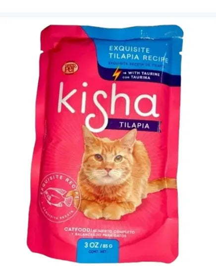 Grand Pet Caja Kisha Tilapia 10 Sobres 85g