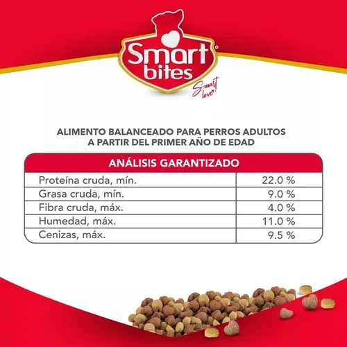 Alimento Smart Bites Senior 4 Kg 26% Proteína