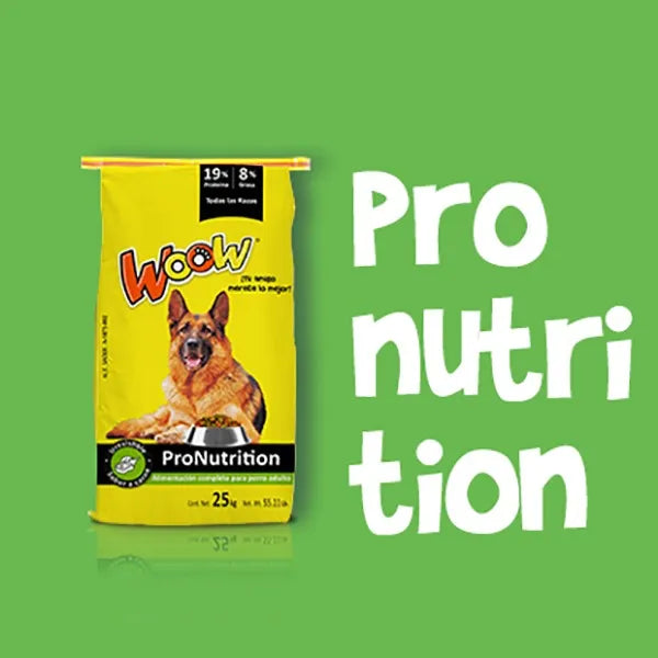 Alimento Perro Adulto Woow Pro Nutrition 25 Kg 19% Proteína
