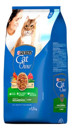 Croquetas Para Gato Adulto De Carne 1.5kg Cat Chow Hogareños