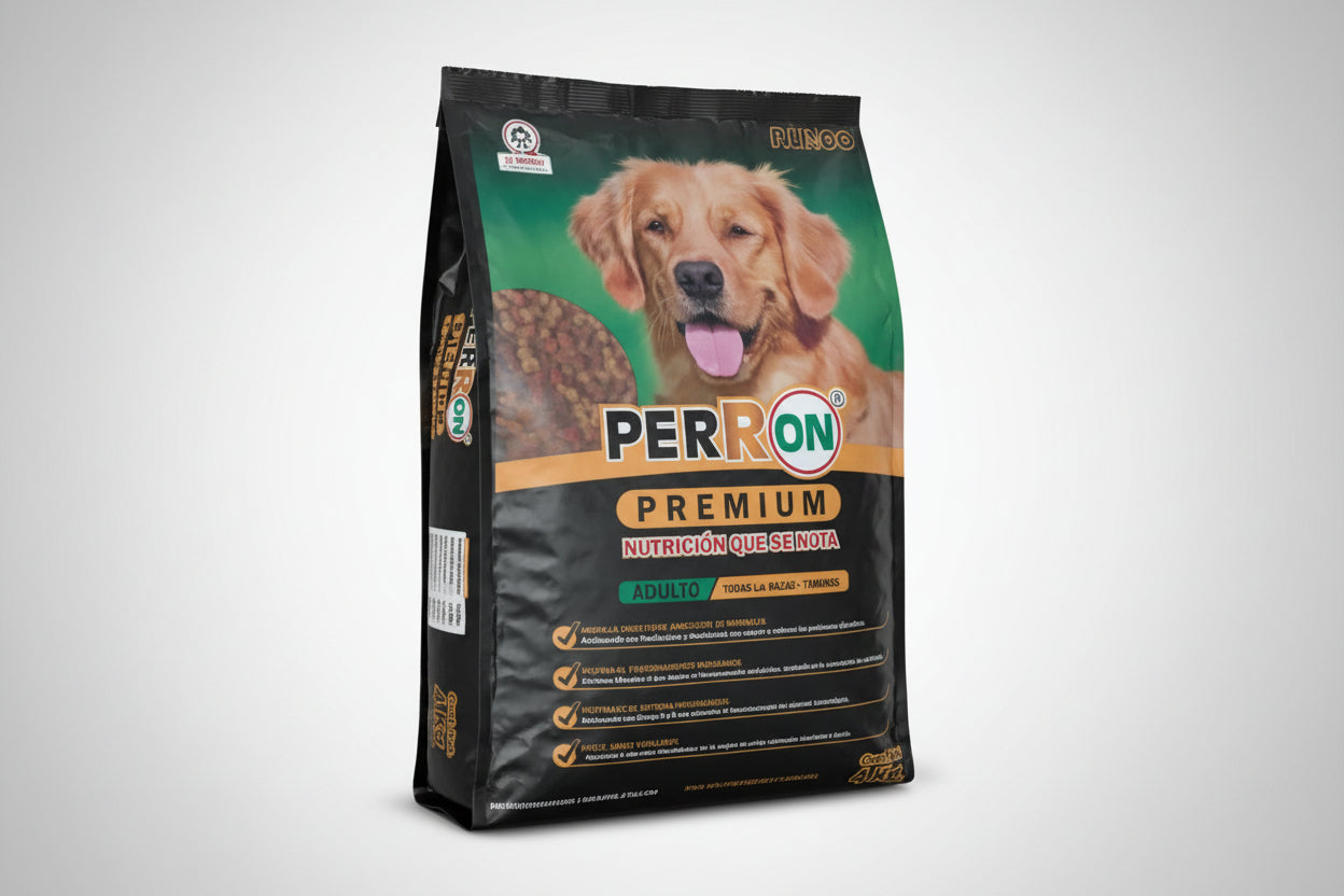 Alimento Perro Croquetas Perron Premium Adulto Bolsa 4kg