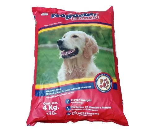 Alimento Croquetas Para Perro Nogacan Adulto Bolsa 4 Kg