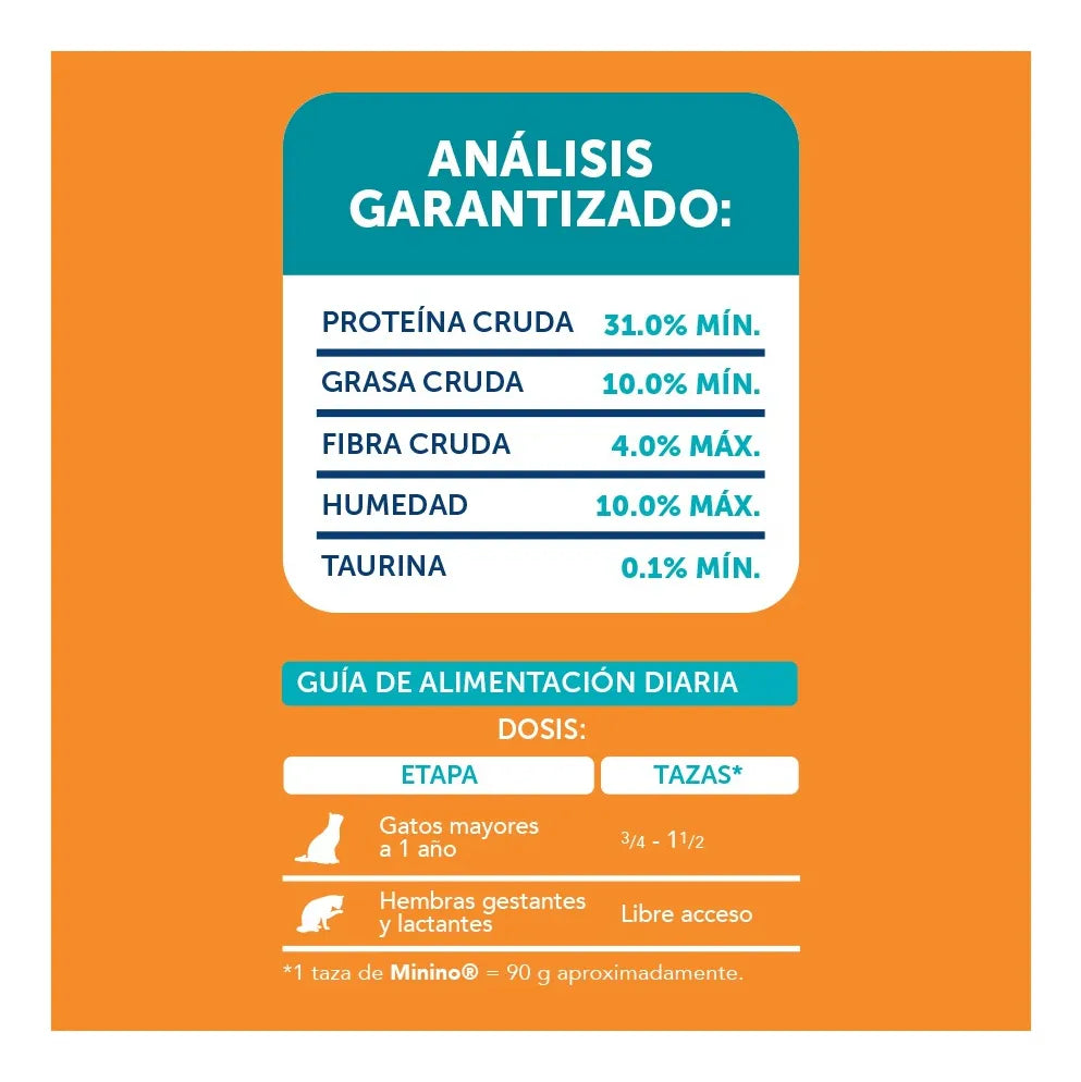 Alimento Seco Minino Pollo Y Pescado 15kg
