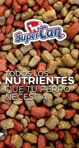 Alimento Para Perro Croquetas Supercan Mestizo Economico 18k