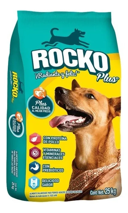 Croquetas Rocko Plus 18% Proteína 25kg