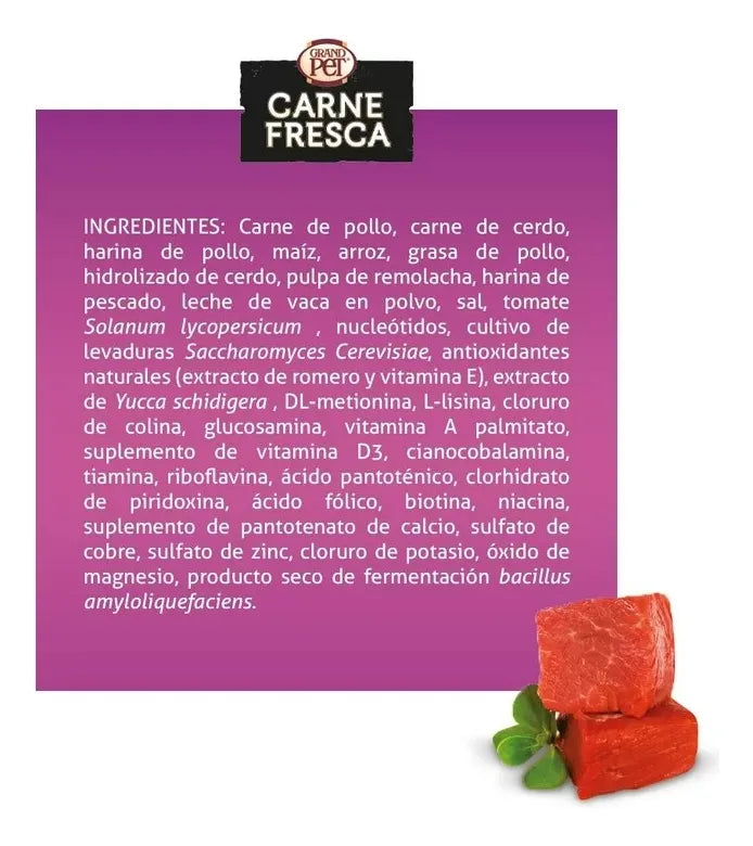 Alimento Croquetas Carne Fresca Puppy Care Cachorro 2 Kg