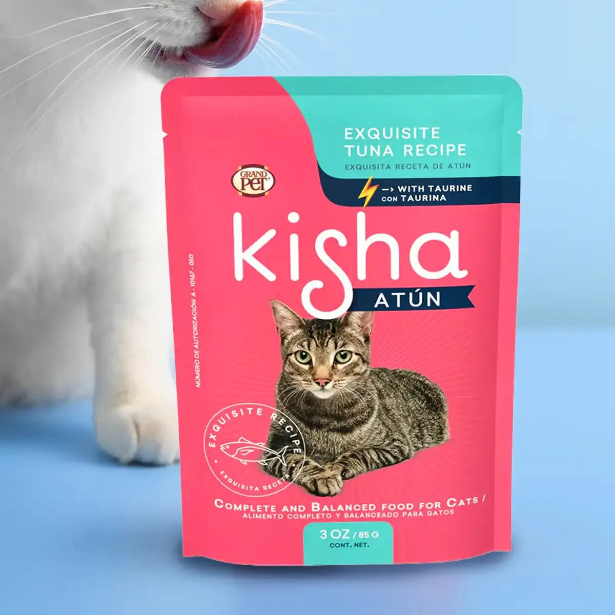 Grand Pet Caja Kisha Atún 10 Sobres 85g