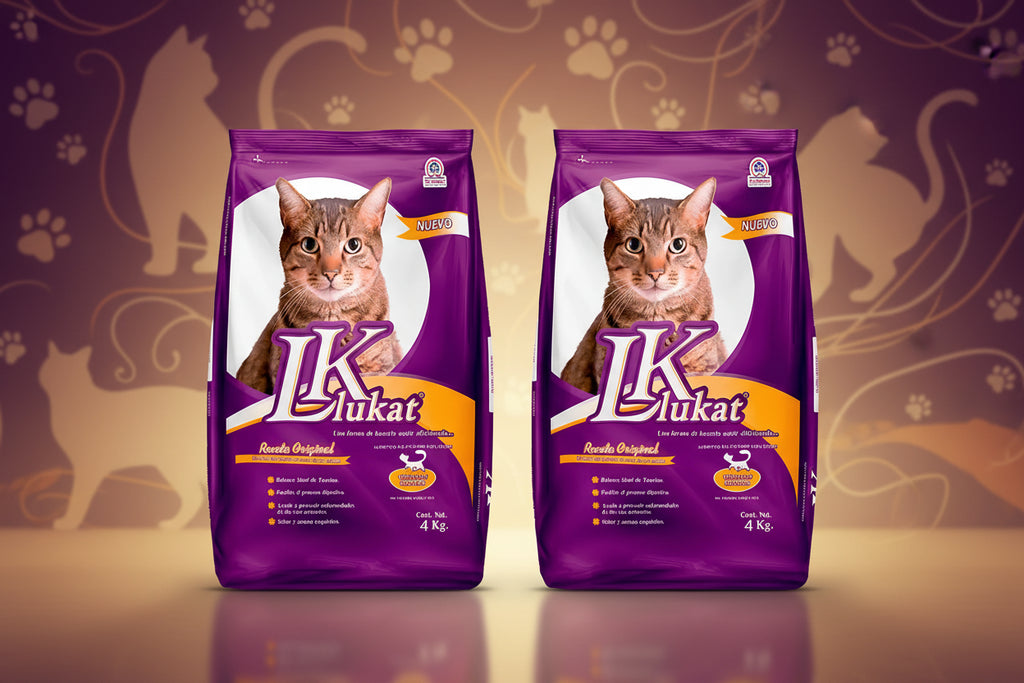 2 Costales Alimento Para Gatos Croquetas Lk Lukat 4kg (8kg)