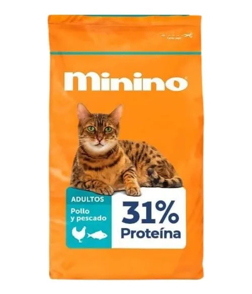 Alimento Seco Minino Pollo Y Pescado 15kg