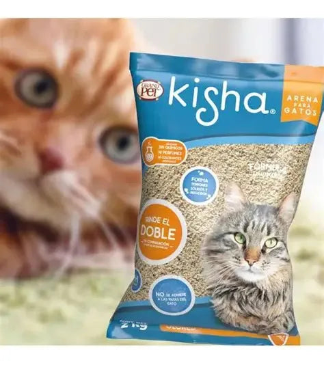 Alimento Grandpet Nutrescat Adulto De 15kg + Arena Kisha 2kg