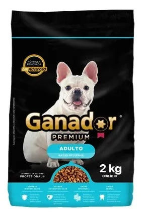 Alimento Ganador Premium Perro Adulto Razas Pequeñas 2kg
