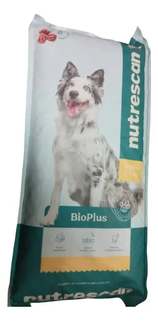 Croqueta Perro adulto Nutrescan Bioplus 25 Kg - 21% Proteína