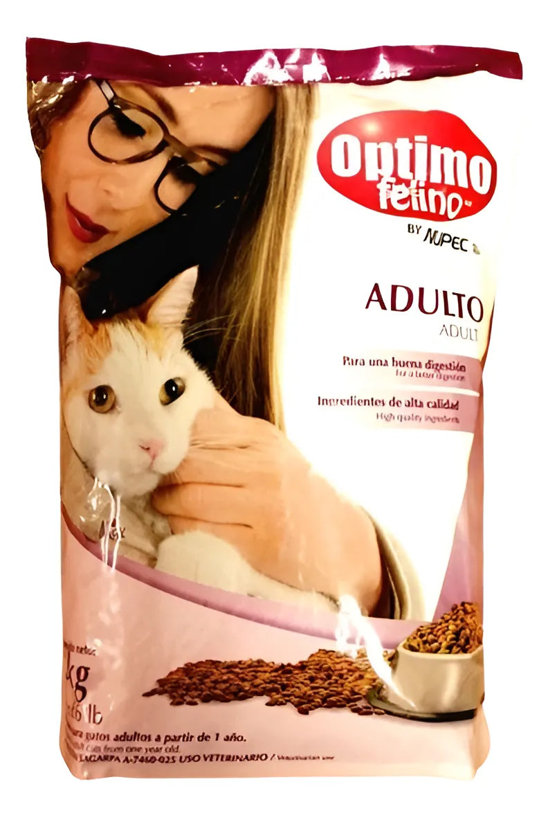 Optimo Felino 3 Kg Croquetas Gato Todas Las Razas By Nupec