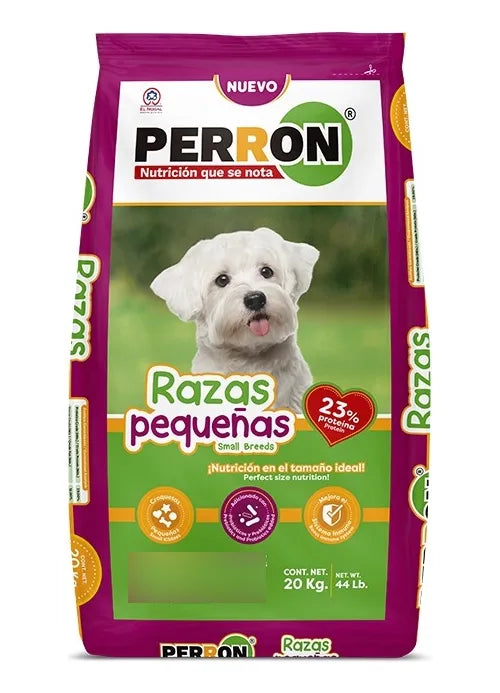 Alimento Perro Perron Adulto Razas Chicas 20 Kg 23% Proteina