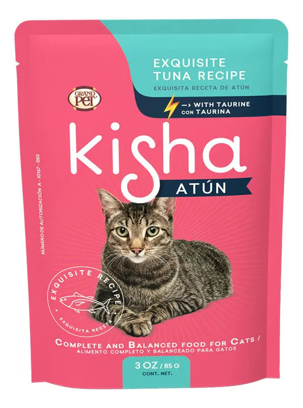 Grand Pet Caja Kisha Atún 10 Sobres 85g