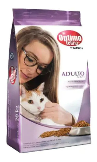 Alimento Optimo Felino Para Gato Adulto Sabor Mix De 20 Kg