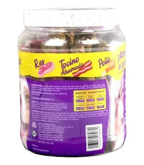Premios Nucan Mix Frasco 1 Kg Barritas Res, Pollo Y Tocino
