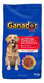 Alimento Seco Para Perro Ganador Adulto Razas Medianas Y Grandes 20kg