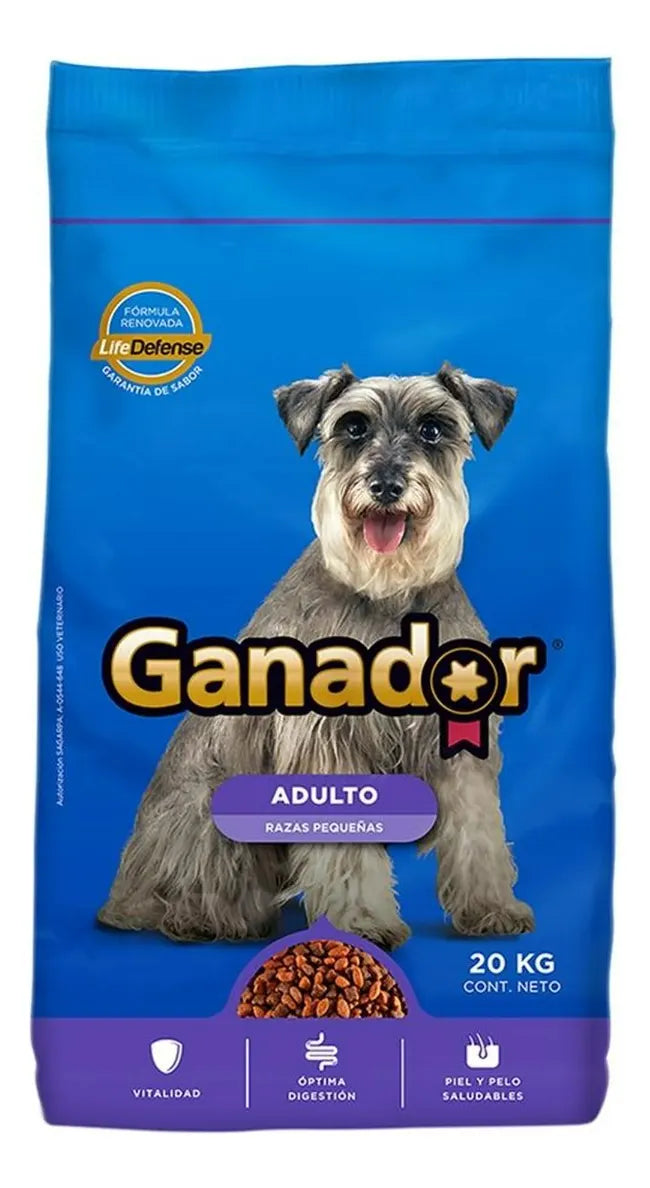 Croquetas Ganador Original Adulto Razas Pequeñas 20 Kg