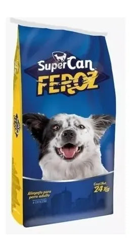 Supercan Feroz 24 Kg Croquetas Para Perro Adulto Alimento