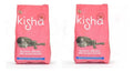 Alimento Gato Adulto Kisha 1.5 Kg (2 Bolsas) Salmon Croquet
