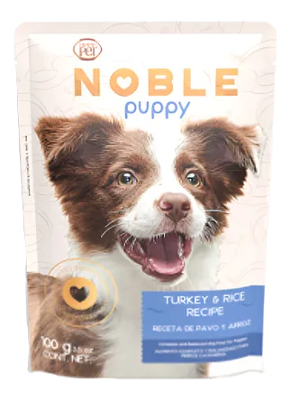 Caja Grand Pet Noble Pavo y Arroz 10 sobres de 100g