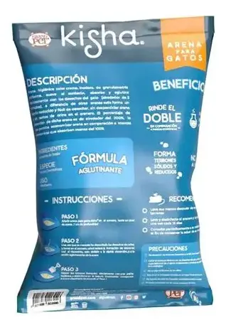 Alimento Grandpet Nutrescat Adulto De 15kg + Arena Kisha 2kg
