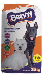Croquetas Perro Adulto Benny 25 Kg 22% Proteína + Collar G
