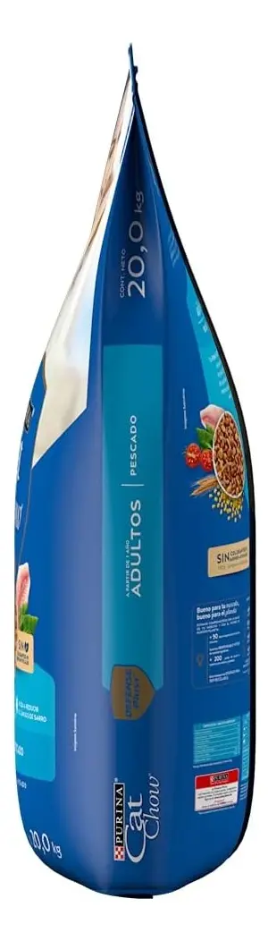 Alimento Cat Chow Defense Plus Para Gato Adulto 20Kg + 3Kg